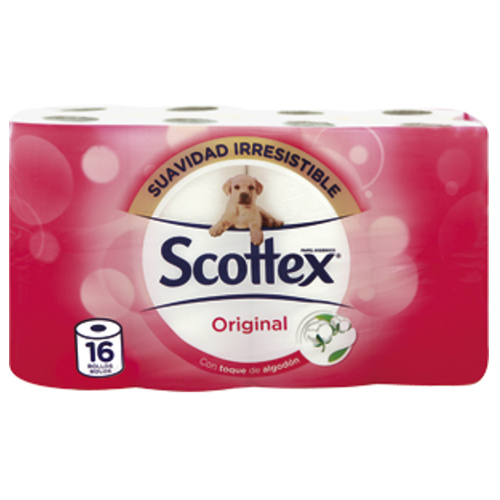 Papel higiénico Scottex 12 rollos original